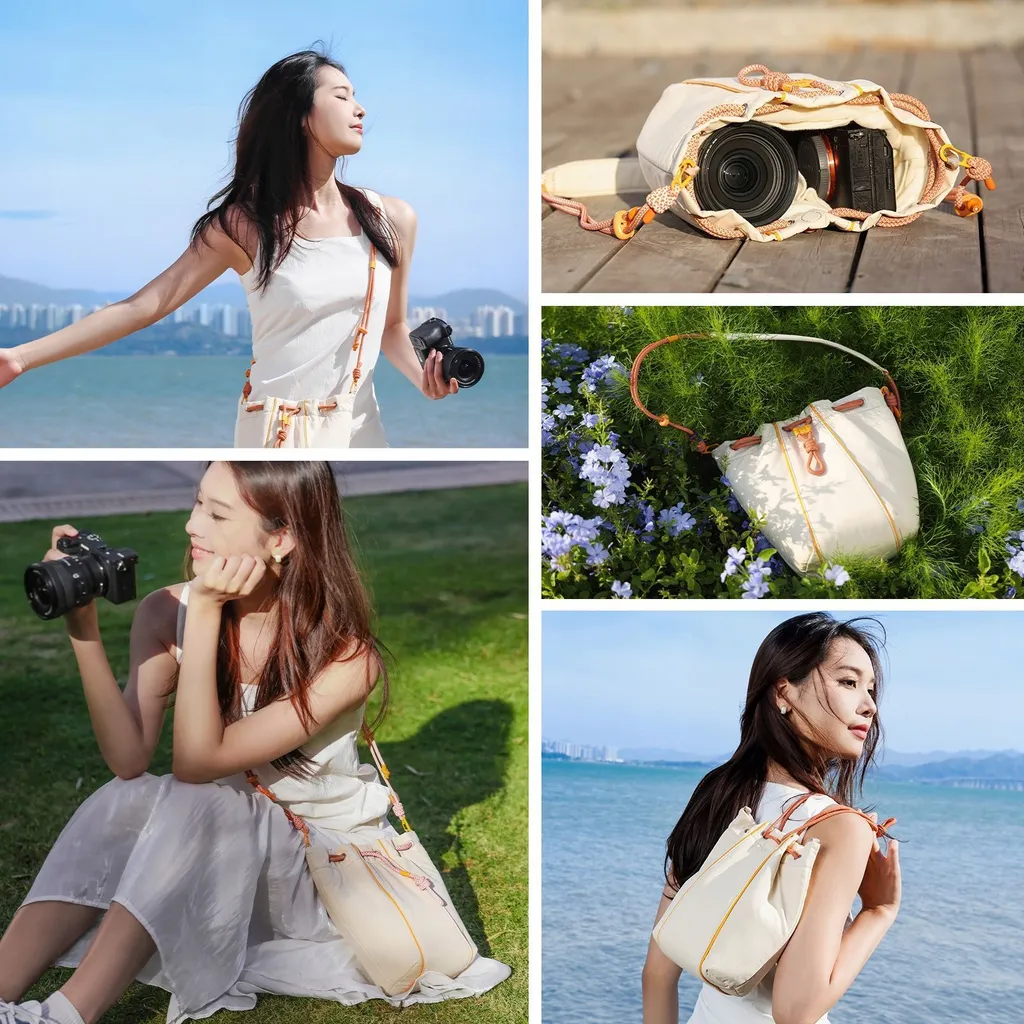 Sac Bandoulière Photo Beige Ulanzi DS01 pour Hybride et Smartphone