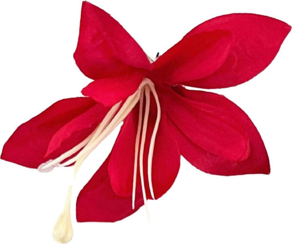 Haarspange für Damen, 3D-Kunstblumen-Dekor, Haarnadel, Hinterkopf, große Haarkralle, leichtes Haar-Accessoire