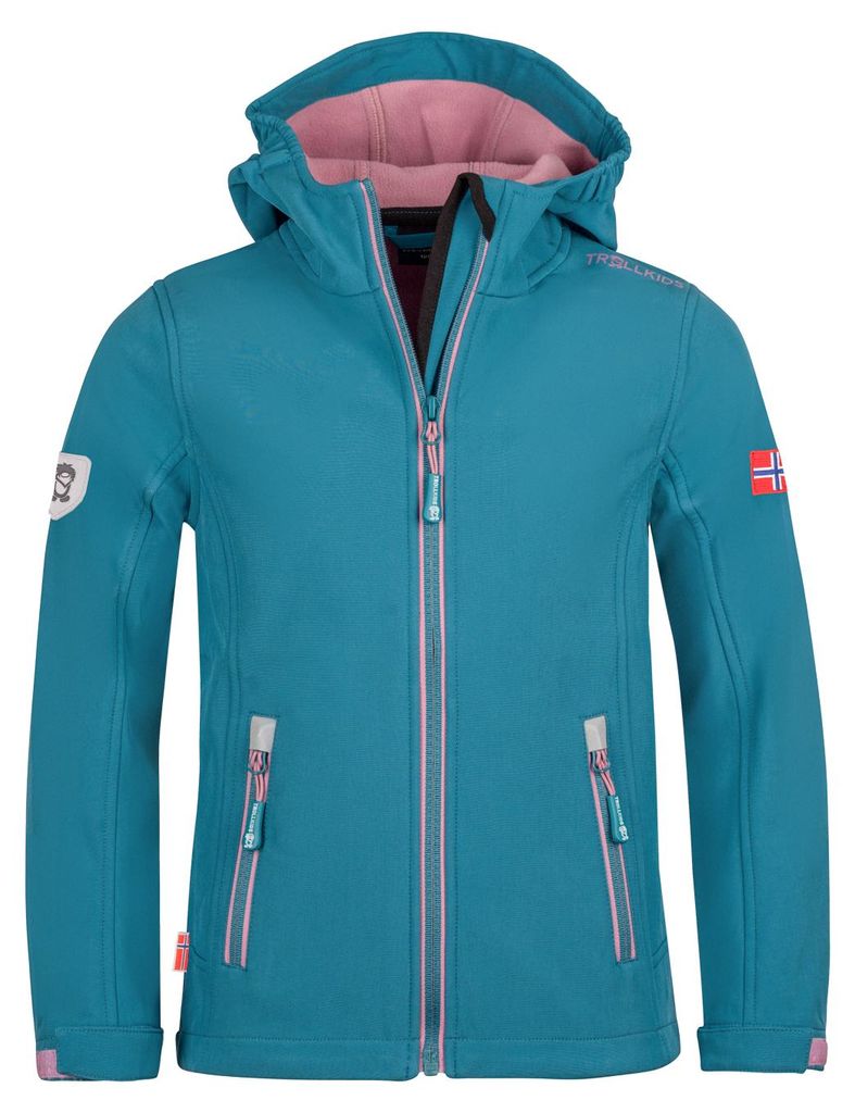 Trollkids Girls Trollfjord Jacket dla dziewczynki jas voor Productafbeelding 