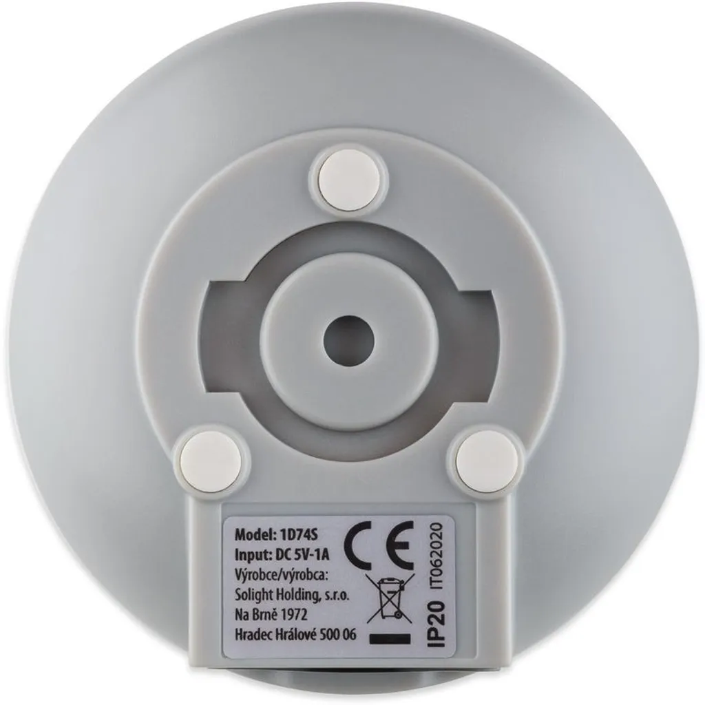 Caméra IP WiFi blanche Solight 1D74S rotative avec détection mobile - 6