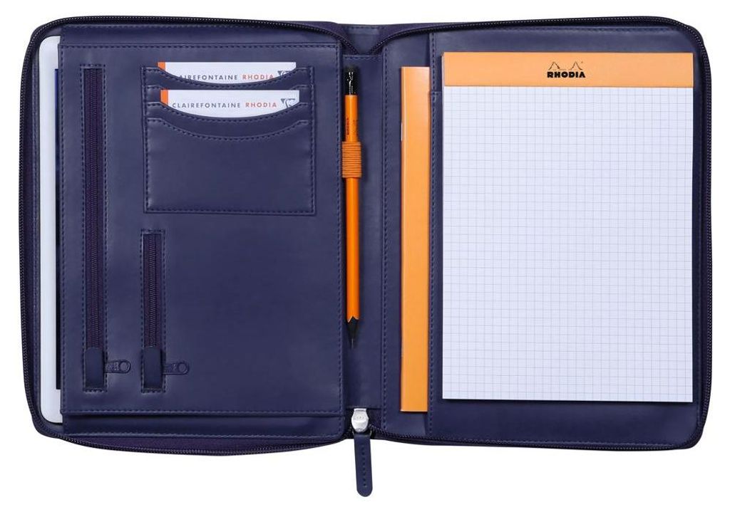 Rhodia Konferenzmappe f. A5 blau