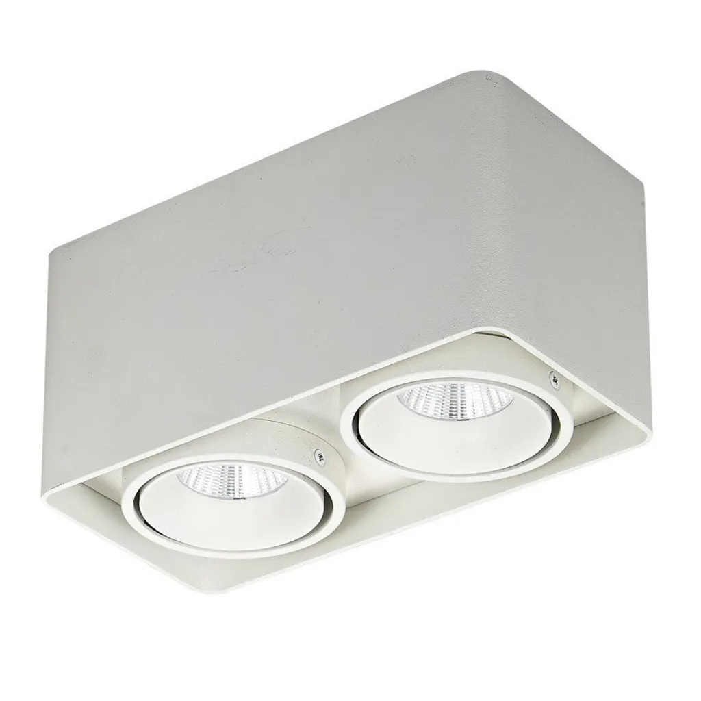 Luminaire apparent Bonnie Italux 20W blanc mat SLC78005 haute qualité