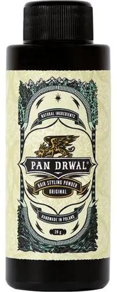 Poudre coiffante volumisante Pan Drwal 20g - Effet Matifiant Homme Pro