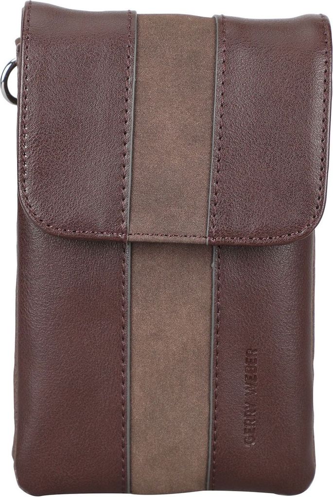 GERRY WEBER Handytasche Soft Mix Phonecase LVF Darkbrown dunkelbraun