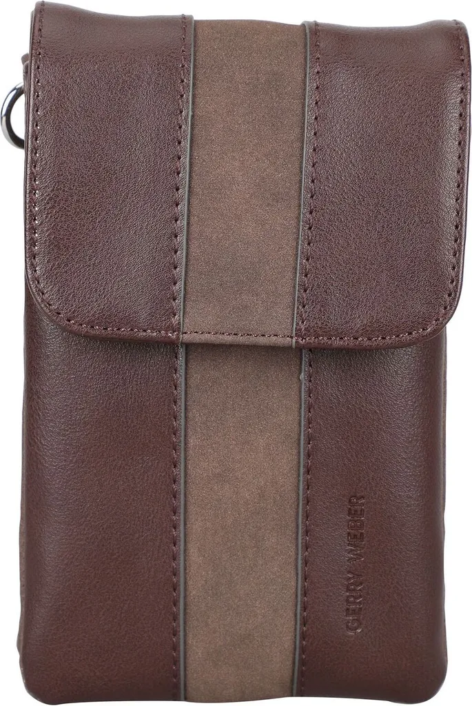 GERRY WEBER Soft Mix Phonecase LVF Darkbrown - Sac téléphone marron foncé