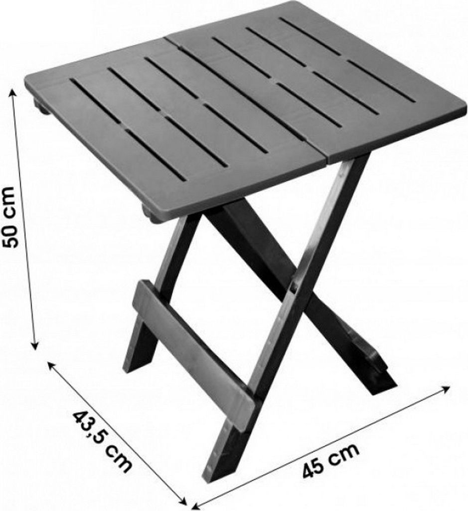 PROGARDEN Camping-Tisch Campingtisch Klapptisch 224832 Produktbild 2