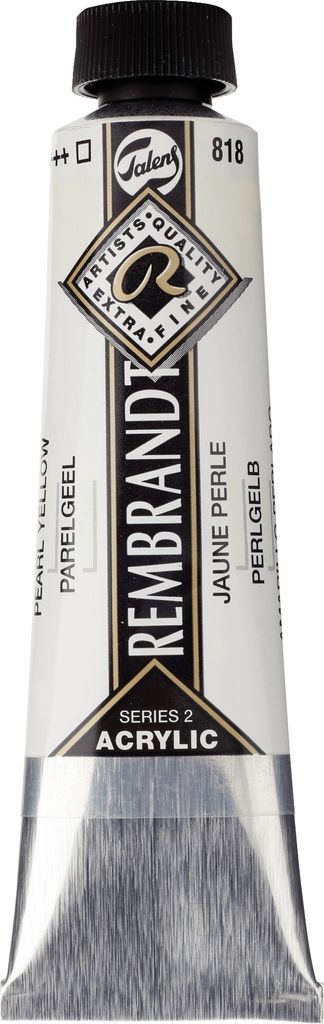 Rembrandt Acrylfarbe Tube 40 ml Perlgelb 818
