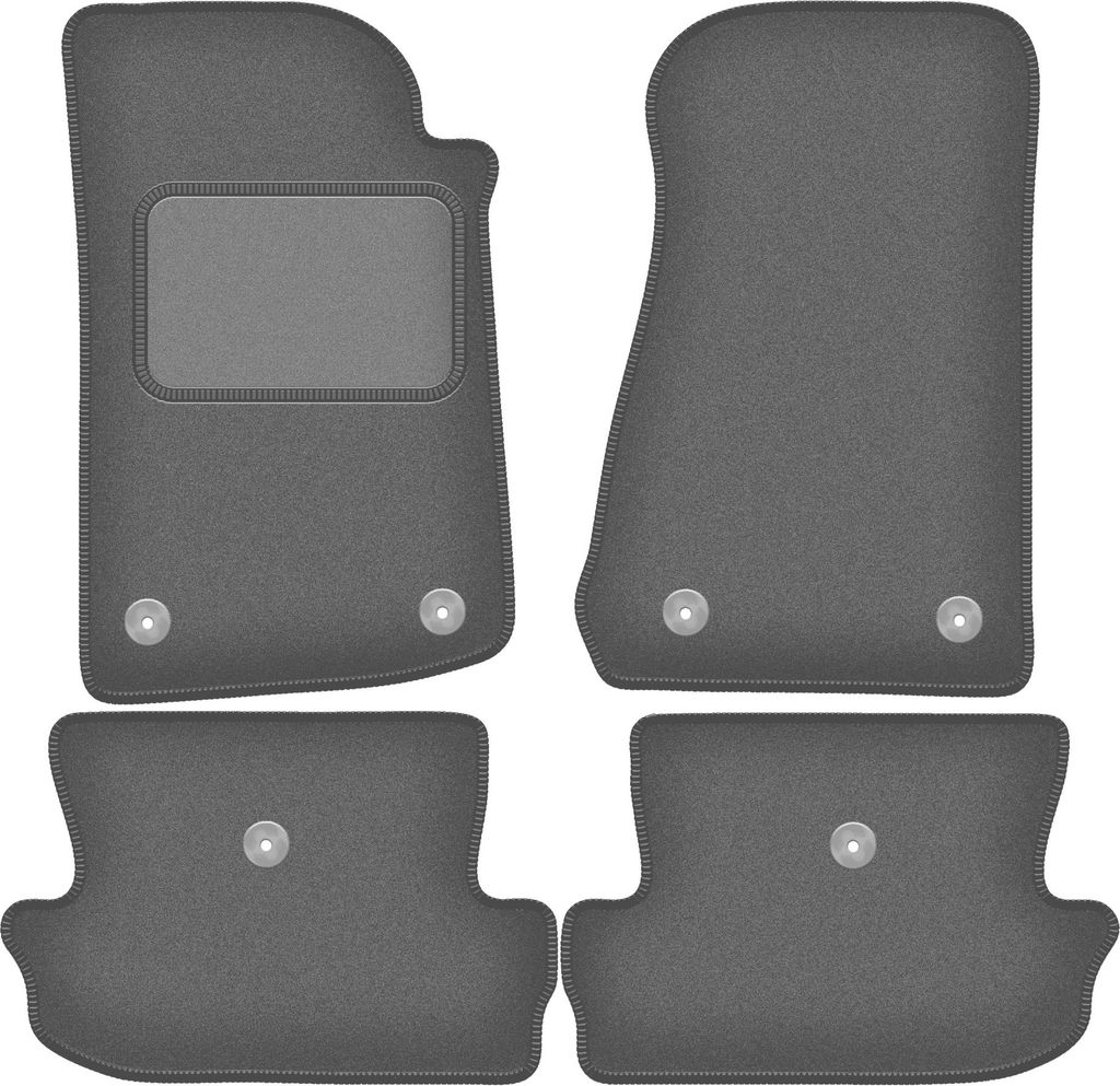 Graphit-Automatten für: Jeep Wrangler JL 2 Türen (2017-)