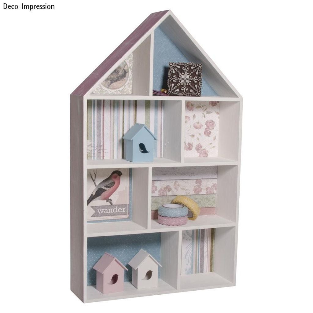 Rayher Setzkasten Holz Holzregale XXL für Toniebox Figurenhaus. Setzkasten Holz Deko Rayher