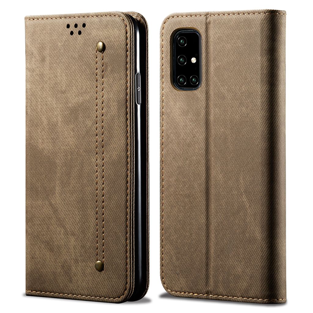 Galaxy A51 Pouzdro, Kožené Peněženkové Pouzdro s Obrázek produktu 