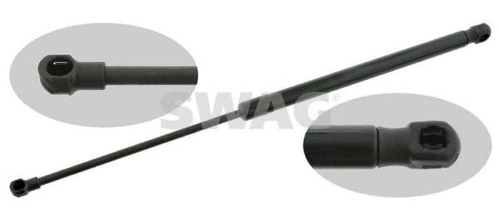 SWAG 30 92 7682 Gasfeder Heckklappendämpfer für AUDI A3 Schrägheck (8L1) 500mm
