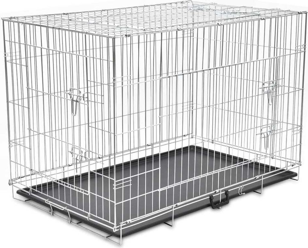 Faltbare Hundebox Metall XXL