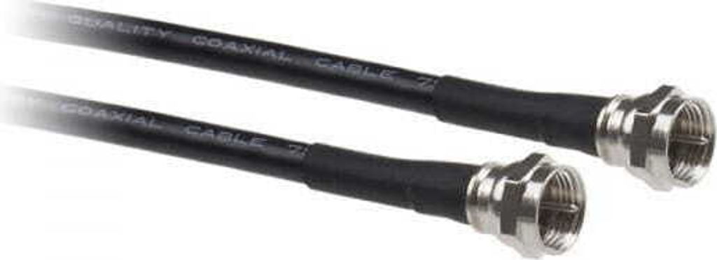 Vayox Kabel Antenowy F-F VA0258-1,8 | 1,8m | Czarny Zdjęcie produktu 