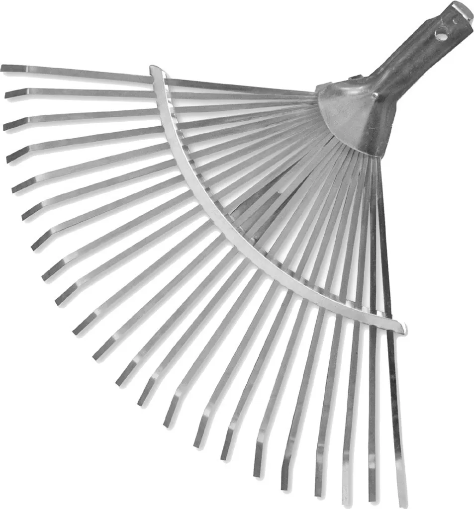 BradasKT-W008A Bradas Verstell-Fächerrechen-Aufsatz, aus Aluminium