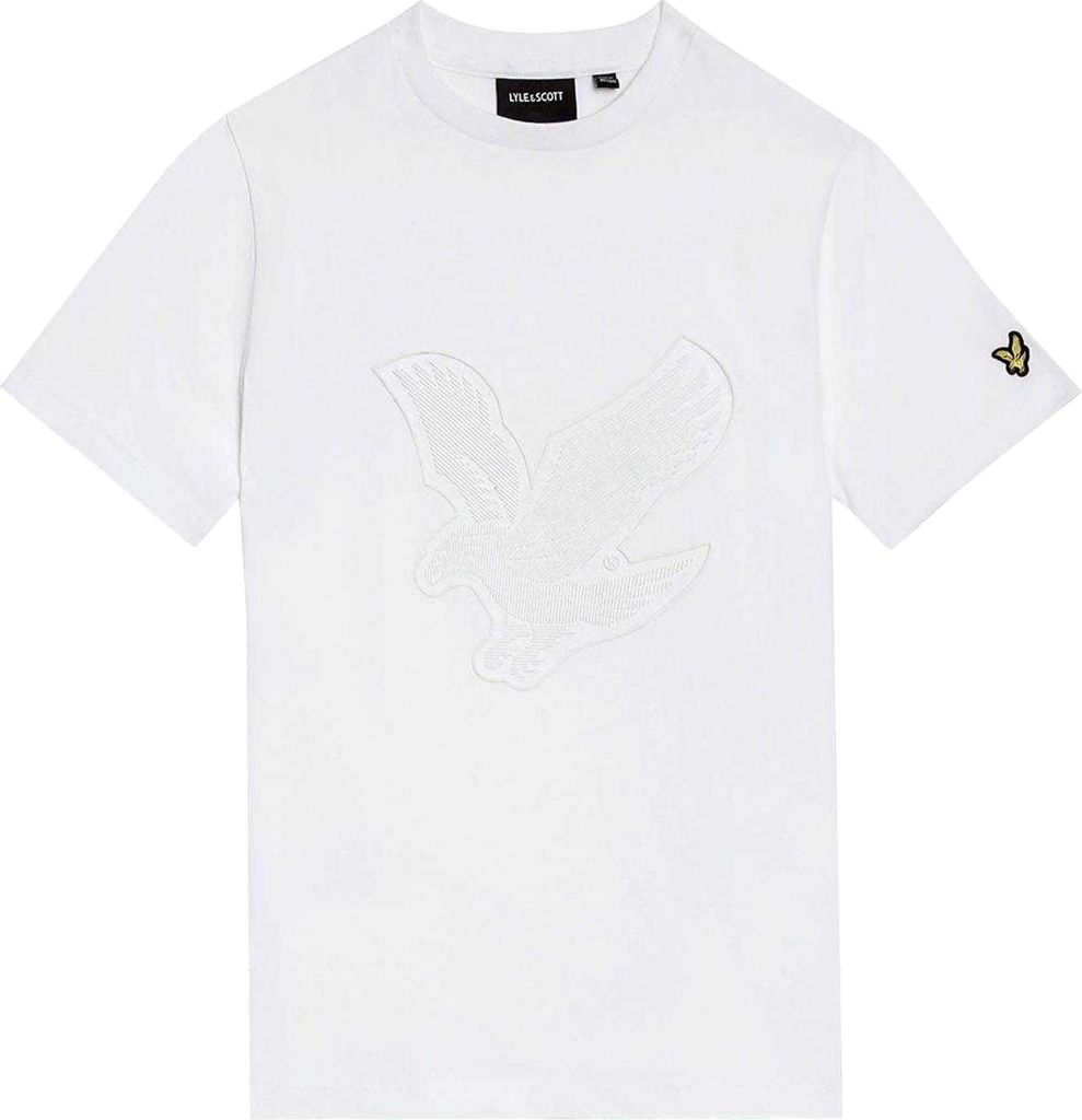 Lyle & Scott - Logo T-Shirt für Kinder GT6776 (134) (Weiß)