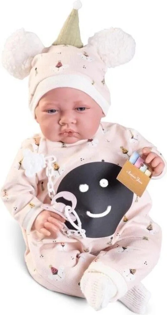 Poupée espagnole Recien Nacido 42cm sans plastique toxique pour enfant