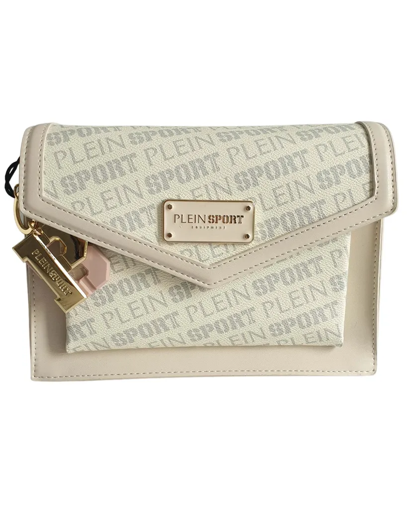 Sac Plein Sport 2110095 Blanc en toile résistante avec logo embossé