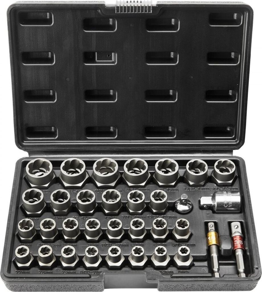 Bolzenausdreher-Set - 29-teiliges Bolzen und Muttern Produktbild 