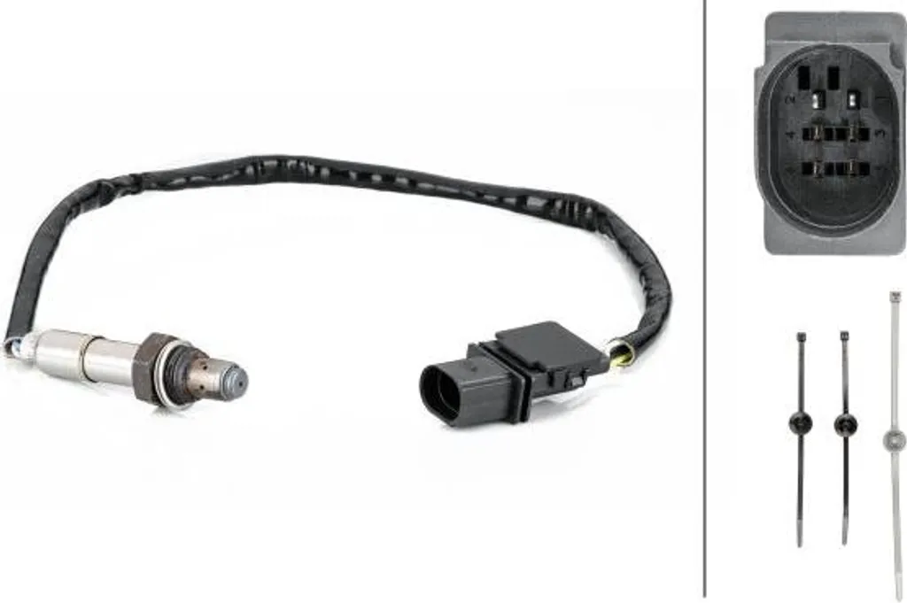 Capteur d'Oxygène Sonde Lambda HELLA pour Moteur Audi A4 A5 A6 et Q5