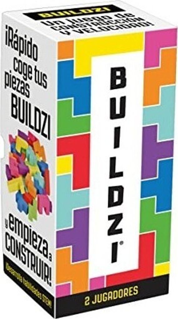 Ludilo - Buildzi, Brettspiele Kinder 6 Jahre alt, Lernspiele 6 Jahre alt, Puzzle Spiele Kinder, Brettspiele für 2 oder mehr LUDIO