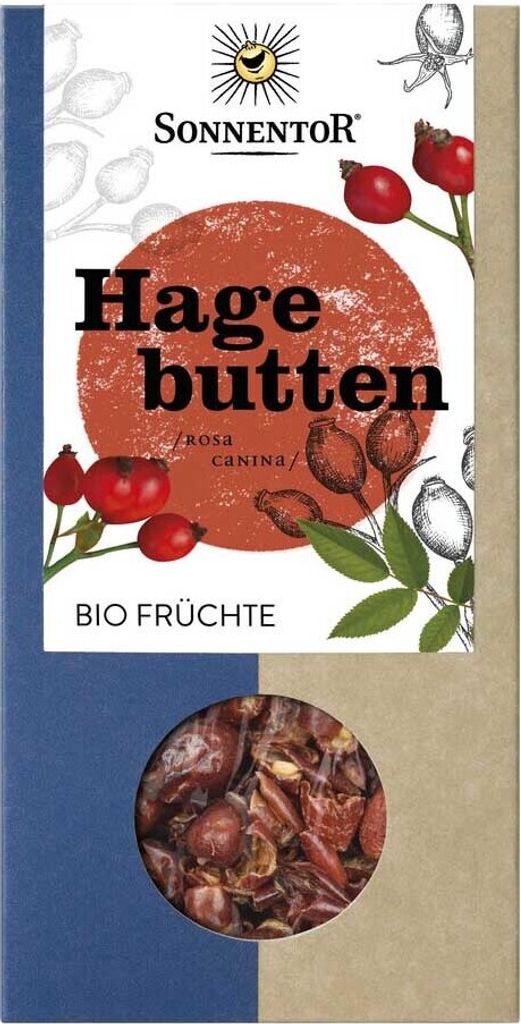 Hagebuttentee lose 100g von Sonnentor – Fruchtig, Produktbild 