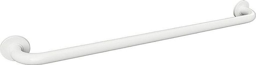 BELP Haltegriff Eisen Weiß mit Abdeckung 980x80x106 mm, 120 kg Traglast für Bad & WC >> zum Bohren