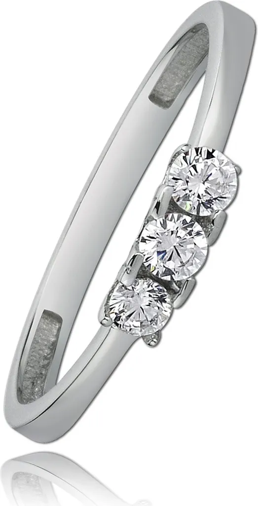 Alliance bicolore en or et argent pour femme Balia taille 58 18,5mm