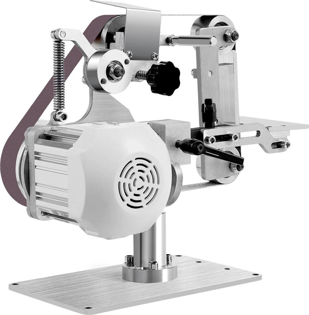 Elektrischer Mini-Bandschleifer - Bandschleif-/Poliermaschine - 550 W bürstenloser Motor - Variable Geschwindigkeit 30 m/s - Schleifband 76,2×2,5...