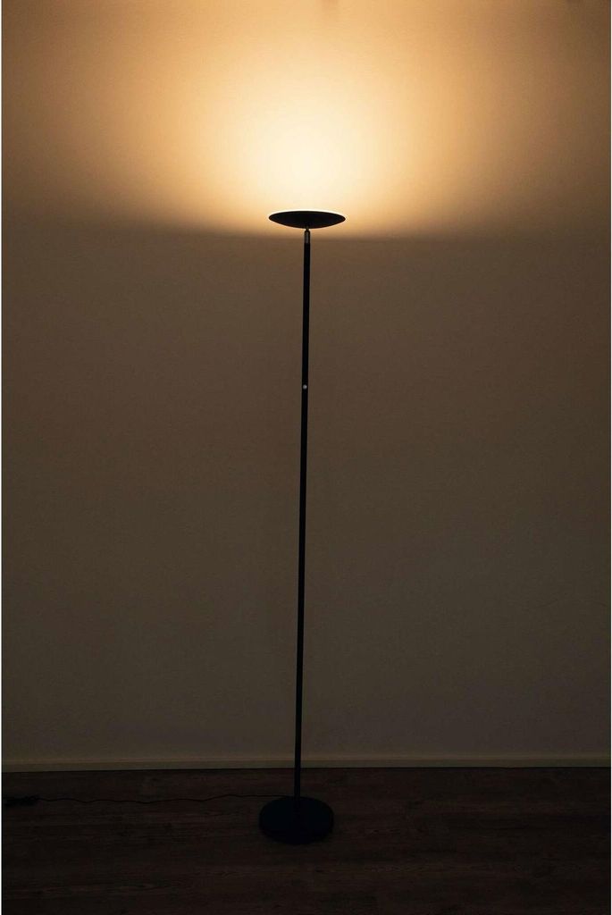 MAUL Standleuchte MAULsphere LED 3.000 K dimmbar Standfuß 183 cm schwarz