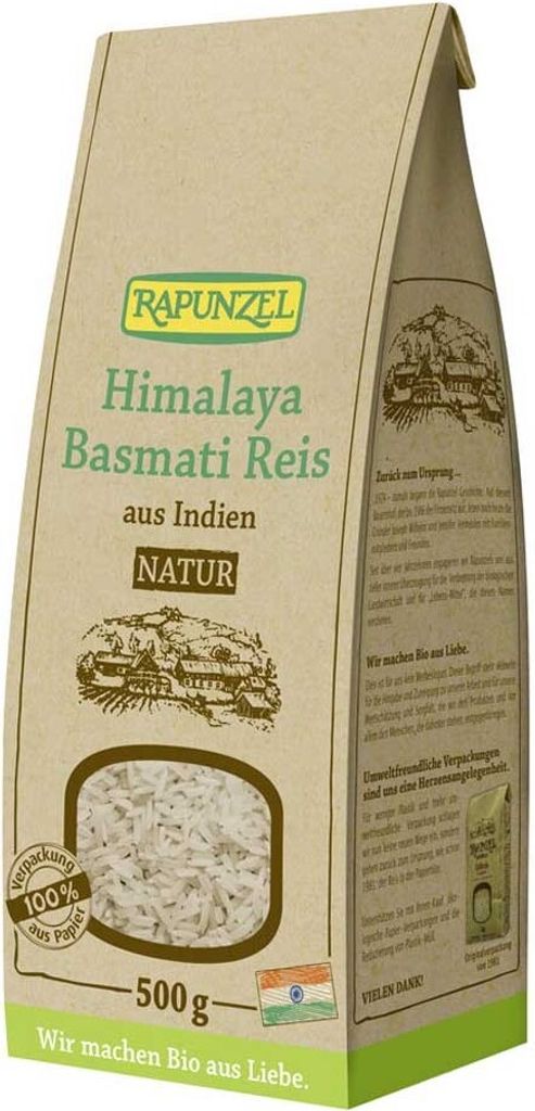 Rapunzel Basmati-Reis natur  500g Produktbild 