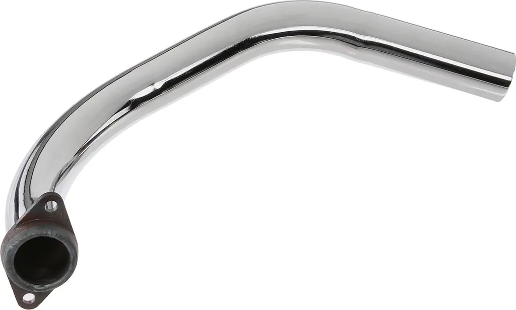Collecteur D32 chromé bride à billes pour échappement Schwalbe KR51/2