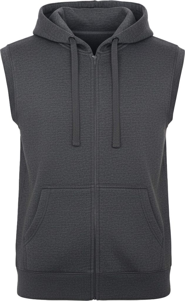 ROCK-IT Apparel Heren Hooded Jacket - Zipper Hoodie Met Capuchon - Zacht Fleece - Maten XS T/m 5XL