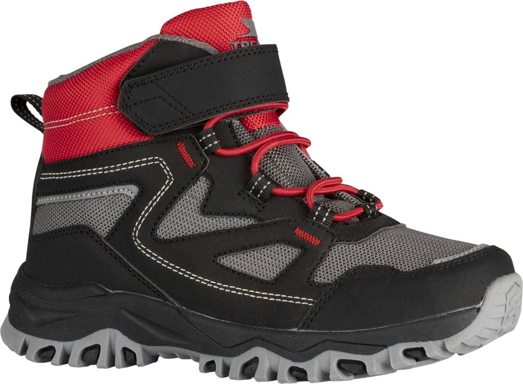 Trespass - Kinder Wanderstiefel "Adair" TP6528 (37 EU) (Schwarz/Rot)