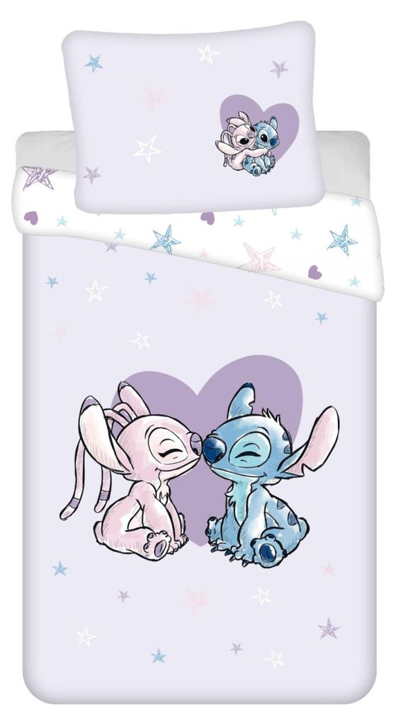 Jerry Fabrics Lilo & Stitch Bettwäsche Set 200x140 cm - 100 Produktbild 