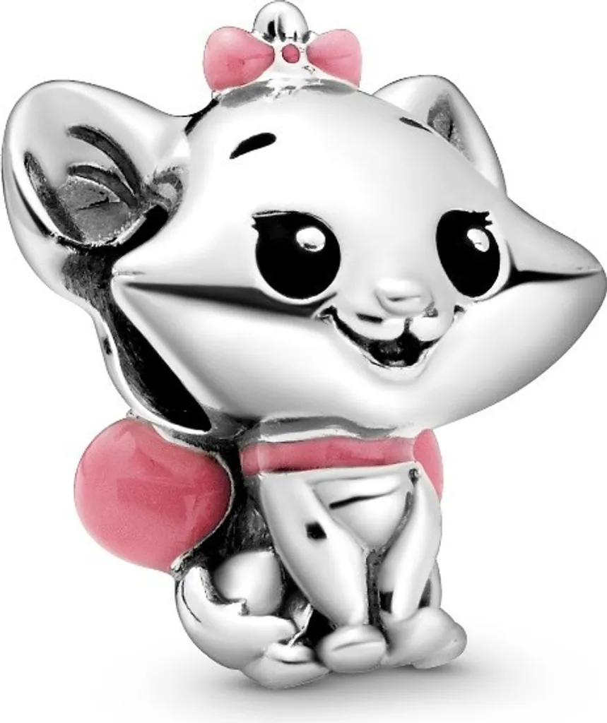Charm Pendentif Disney Marie Aristochats Pandora en Argent Massif