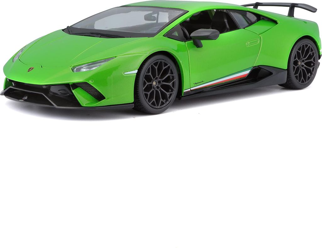 ミニカー maisto Lamborghini Huracan Performante Maisto - Lamborghini Huracán Performante, perlgrün, 1:18