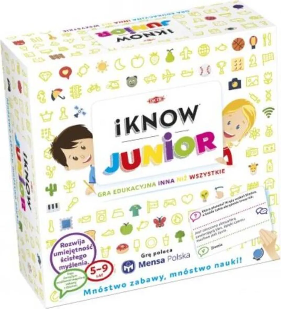Iknow Junior (Fr) 54461 : le jeu Tactic avec indices pour les petits