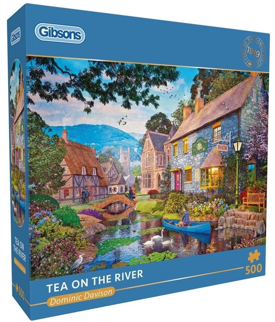 Gibsons Puzzle Tea on the River 500 Teile für Erwachsene