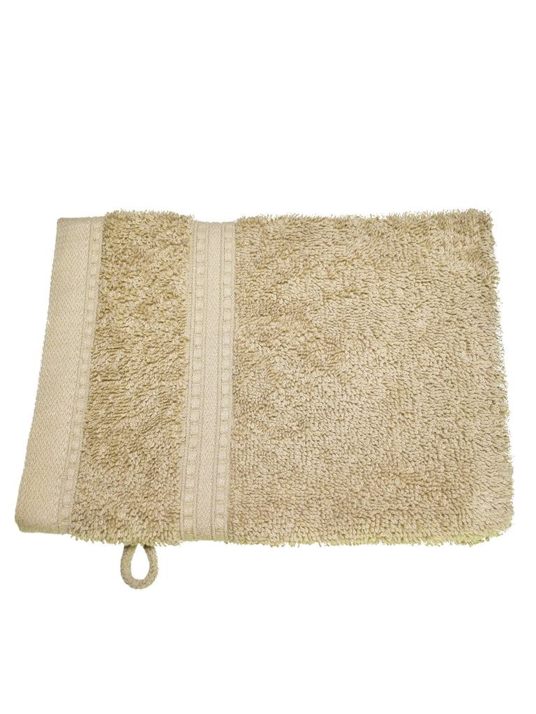 Julie Julsen BIO Waschhandschuh Sand 15 x 21 cm