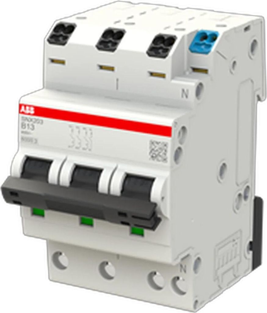 LS-Schalter Serie SNX 200 3P+N 13A - B (400V) 6kA SNX203-B13, 1 Stk.