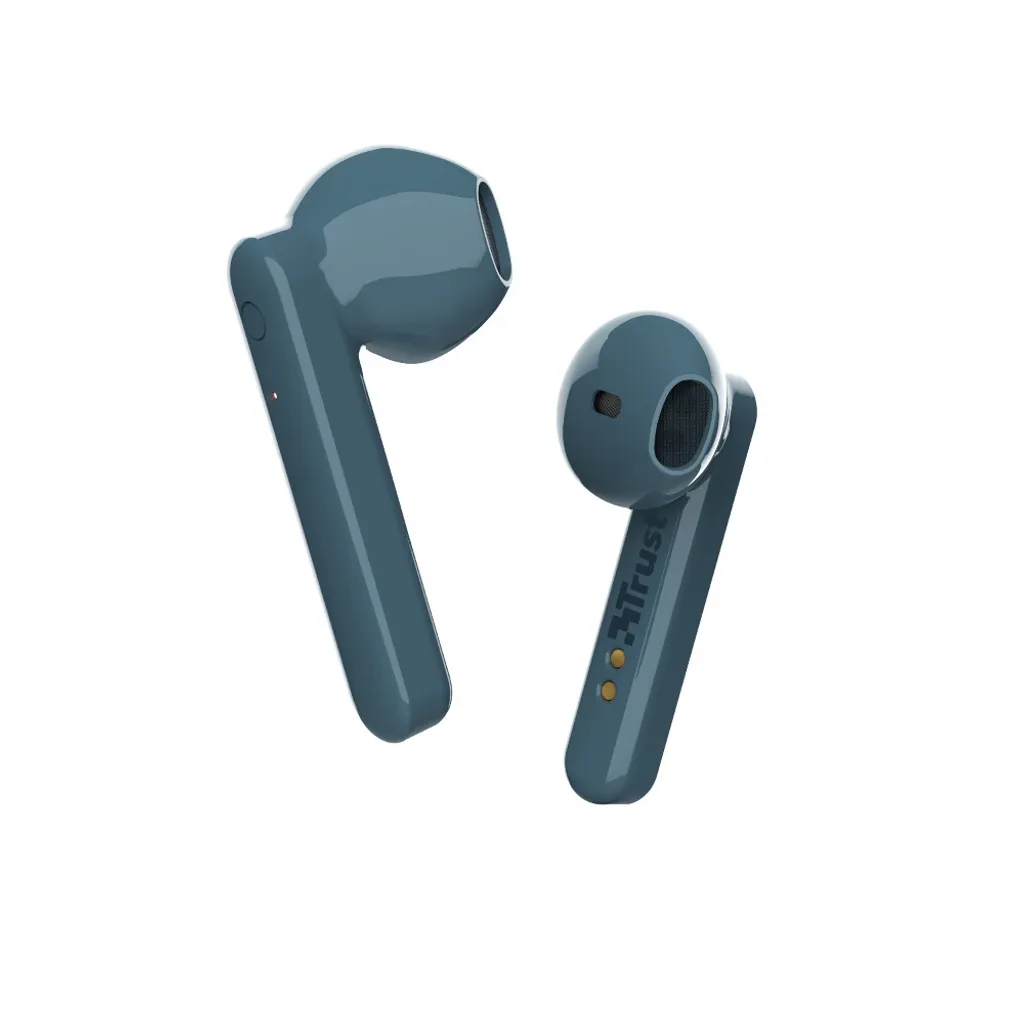 Écouteurs Bluetooth Trust Primo Touch Bleus : Parfaits pour le Sport