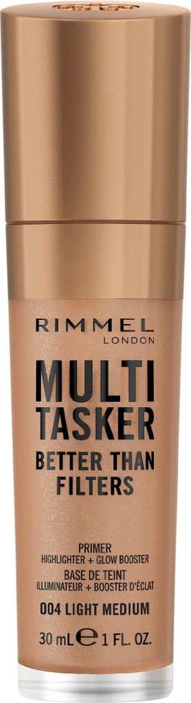 RIMMEL Multi Tasker Multitasking Make-up-Basis + Concealer 004 LIGHT MEDIUM 30 ml