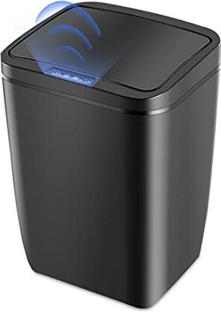 Automatische Müllkiste, kontaktlose Infrarotbewegungssensor 12 l (schwarz)
