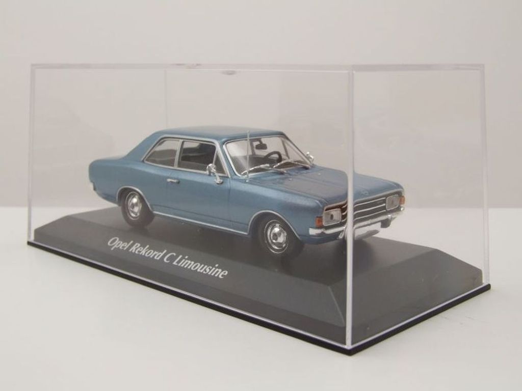 Maxichamps 940046100 Opel Rekord C Limousine blau metallic Produktbild 9