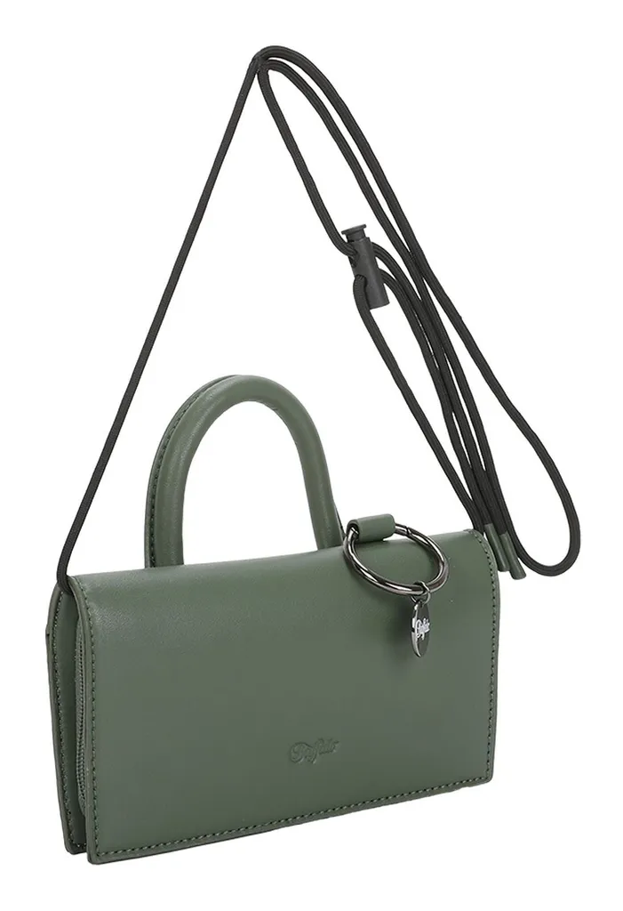 Sac Bandoulière Buffalo Muse On String Vert - Petite Pochette Chic - 2