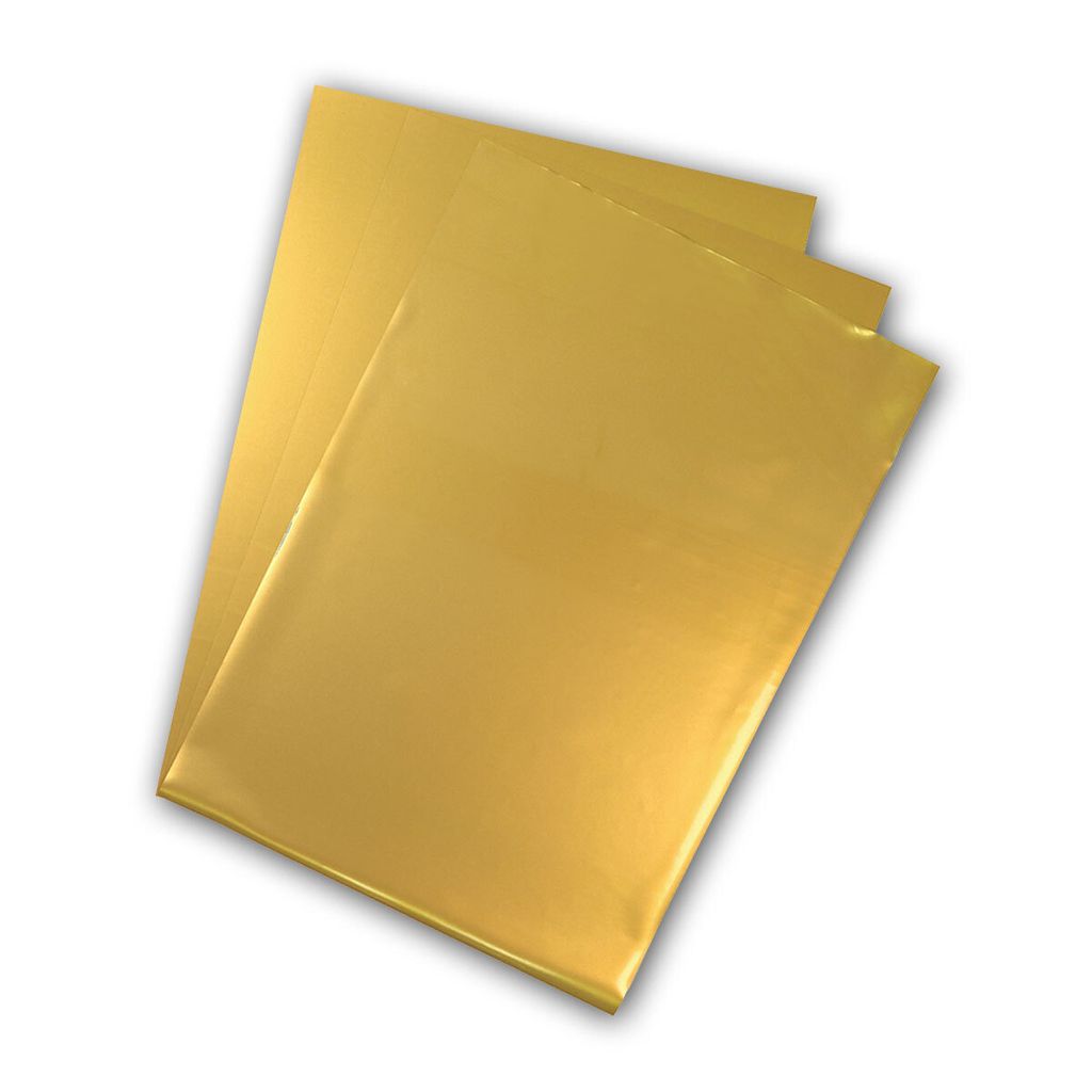 Poli-Flex Premium - 4293 Glossy Gold - Din A4 Produktbild 
