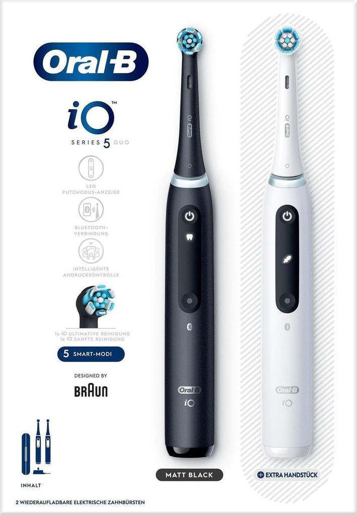 Oral-B iO Series 5 Duo Black / White mit 2.Handstück Produktbild 3
