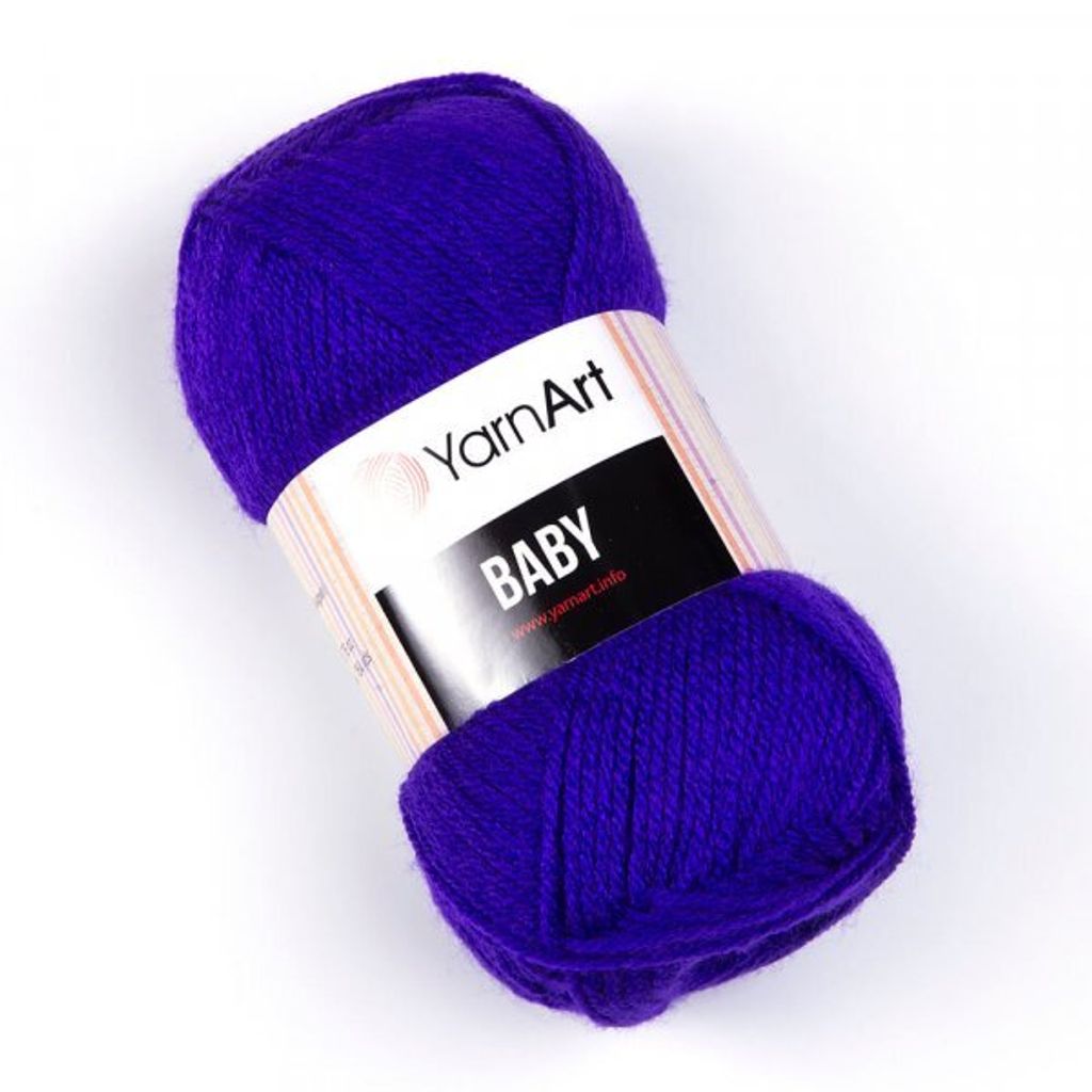 Yarn Art Baby 203 Royal Blue Pletací příze Obrázek produktu 