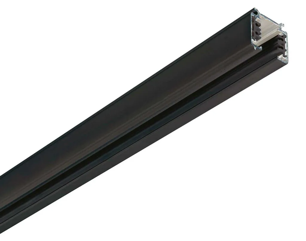 Rail Encastré Sans Bordure 2m - Link Trimless Track 2000mm Noir Mat