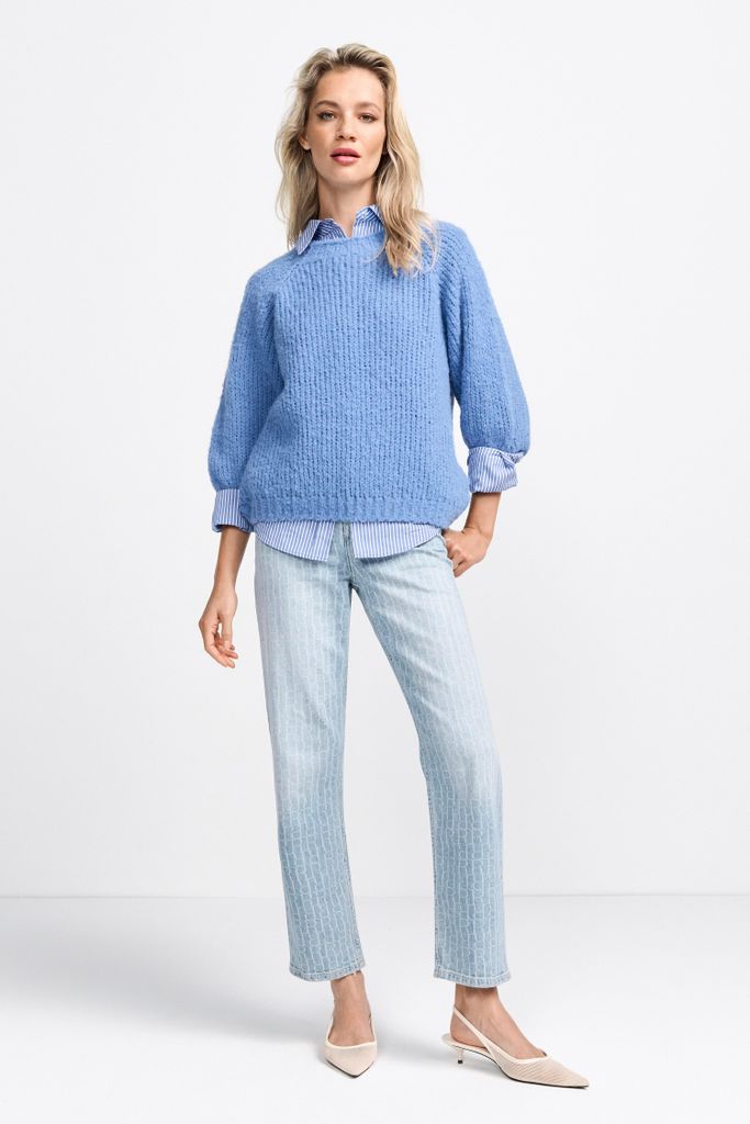 Vintage Straight Laser Denim Organic